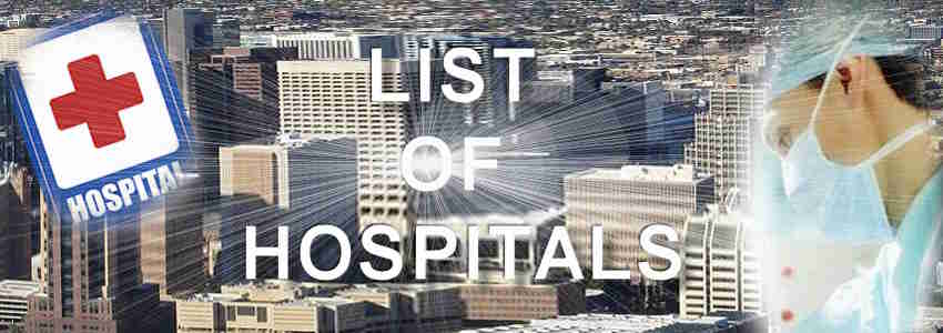 List of hospitals by city